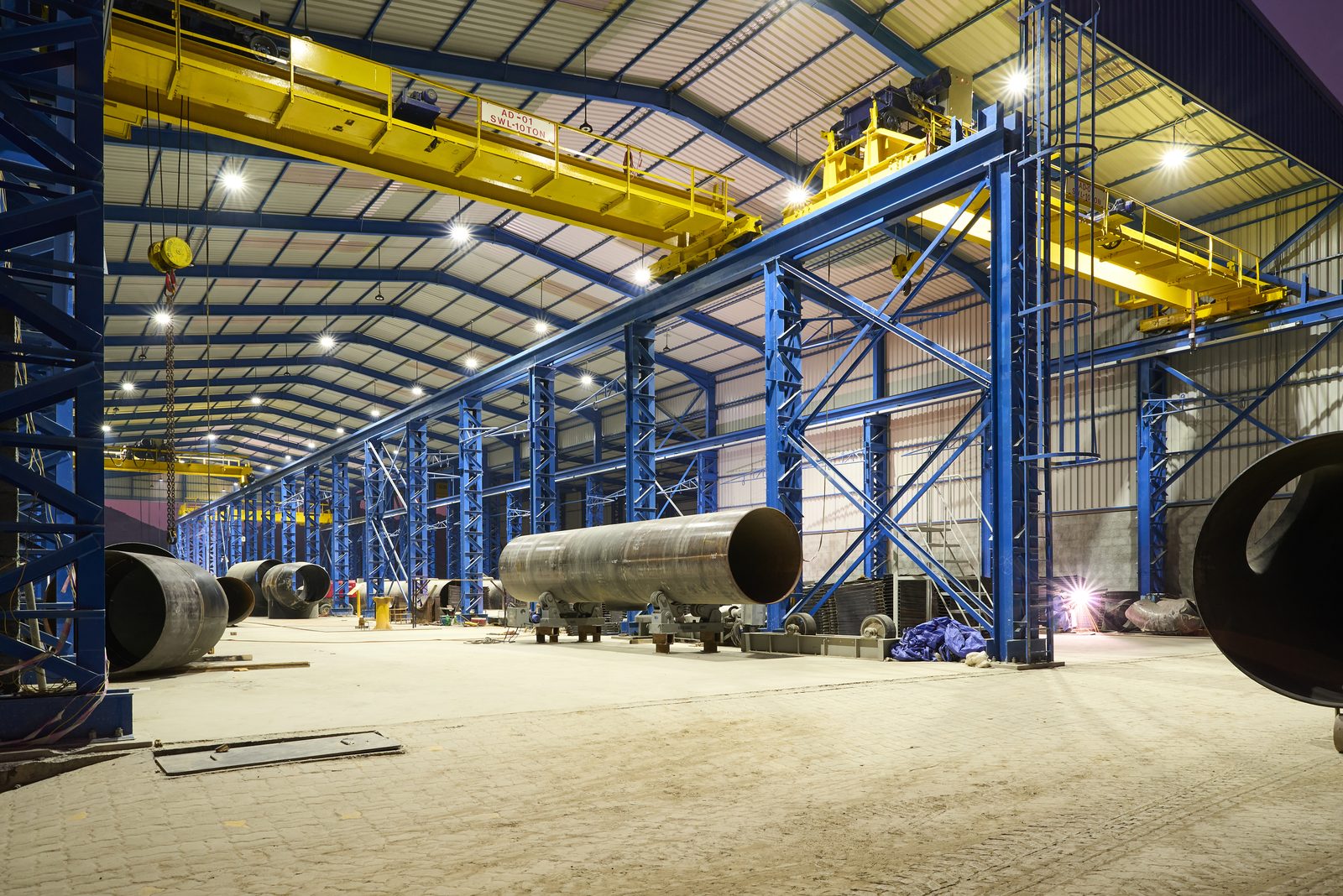 Shop fabrication in pictures — 1