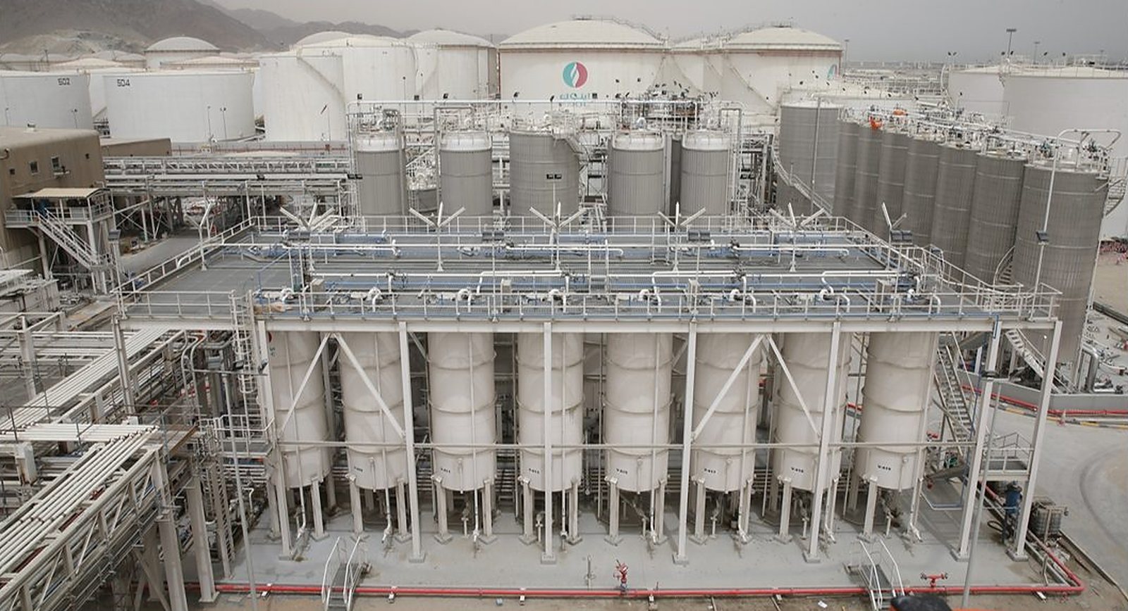 ELOMP Lube Oil Plant — Fujairah · ENOC · Phases I–IV