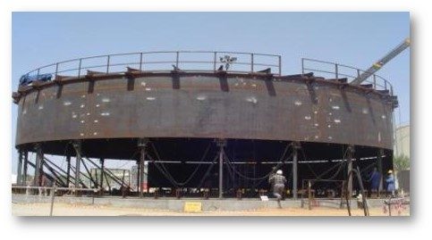DEWA Power Station — Diesel & Demin Water Tanks (Ph II–III)