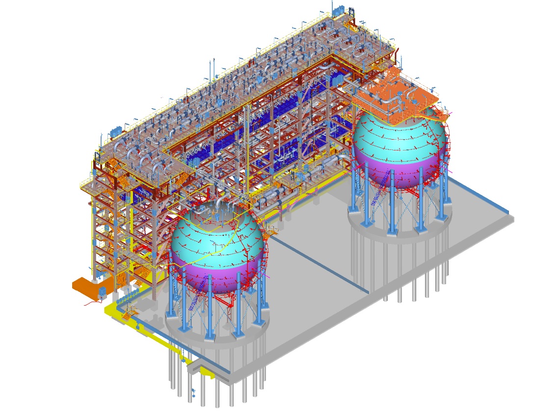 MERAM NGL Storage Sphere